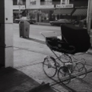 Danforth Avenue, Toronto, baby stroller,