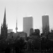 Toronto, skyline, 1986