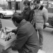 speed chess, Yonge and Gould, Toronto, 1982,