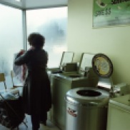 laundromat, Toronto, 1983,