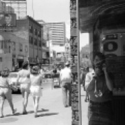 Toronto Days, Toronto, 1985, street photography, Yonge Street, film photography, self portrait,